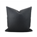 Fine Hand-Woven Intrecciato Leather Pillow